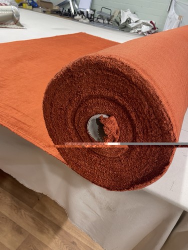Orange fabric 12m - 12m, one