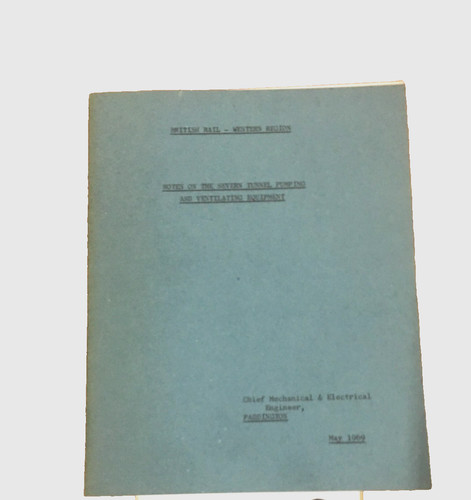 Vintage railway train book - vintage,