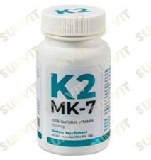 VISANTO K2 MK-7 200mcg 60x Natural Vitamin GMO FREE - Jerzy ZIEBA