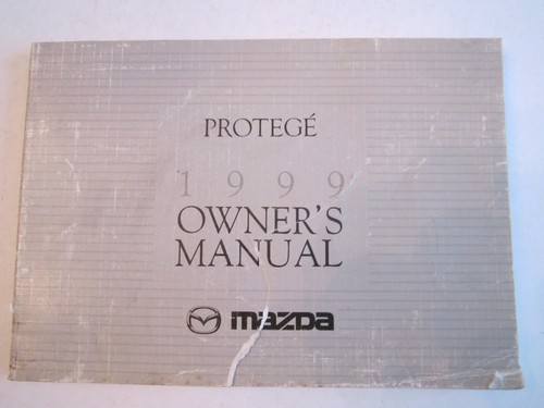 1999 mazda protege - 1999, owner's