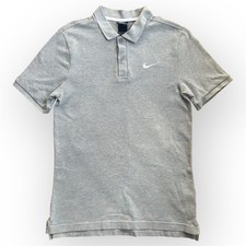 Nike Grey Polo Shirt - Size