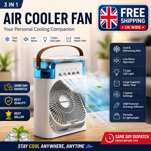 Portable fan air - in,