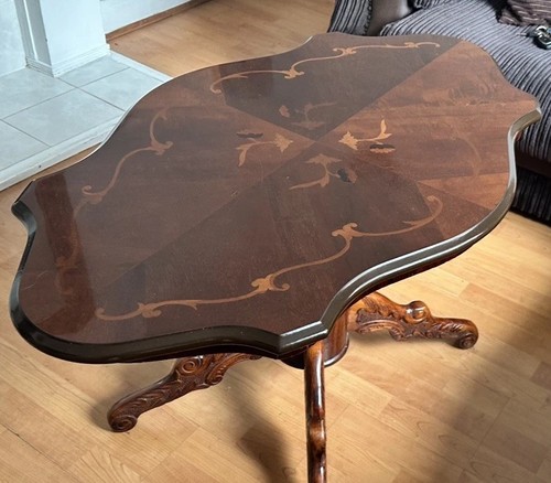Italian mahogany coffee table - italian,