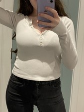 Hollister White Long Sleeve