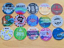 15 beer pump badges - -