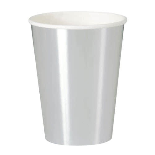 Silver foil paper - silver,
