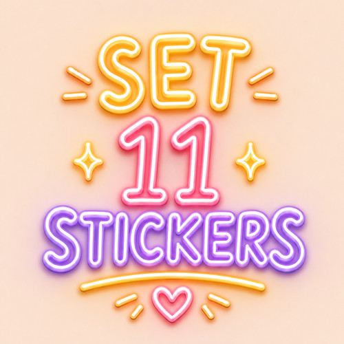 Set stickers available here - set,