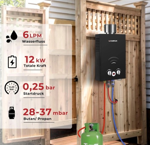 Camplux instant gas - instant,