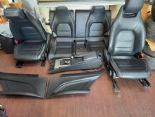 Mercedes C Class Coupe AMG Black Leather Interior