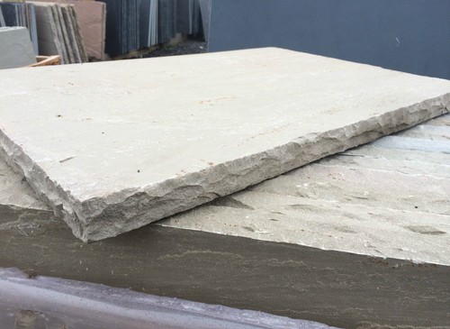 Thick stone hearth - thick,