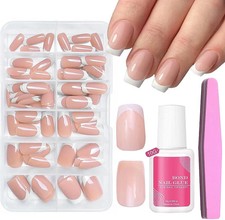 240PCS Press on Nails French