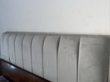 Velvet Grey Head Board for