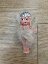 Fab Vintage Celluloid Kewpie Fairy Christmas Toy Figure Collectable