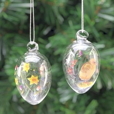 Spring Flowers & Chick | Clear