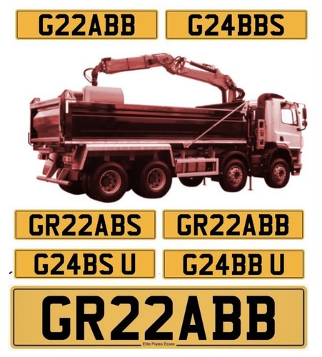 Private number plate muck - private, away