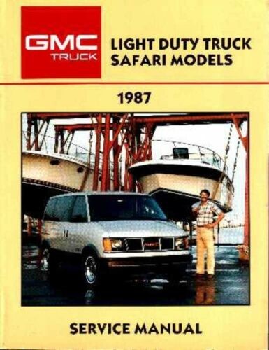Safari 1987 astro manual - 1987,