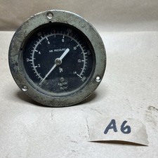 VINTAGE TRACTOR AIR PRESSURE GAUGE KG/cm Ib/in Vintage Dial ROAD ROLLER/DIGGER/