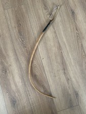 Antique Riding Whip/ Crop, Wood and Leather Handle Loop. Equestrian.