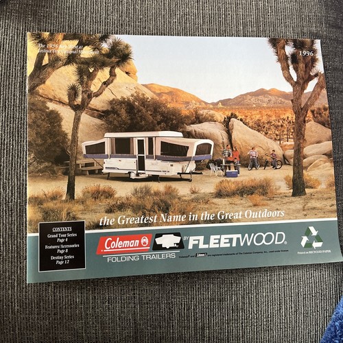 1996 coleman tent camper - coleman,