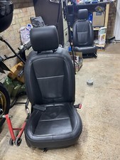JAGUAR XF X250 2008-2012 BLACK LEATHER ELECTRIC INTERIOR SEATS COMPLETE