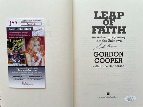Gordon cooper signed leap - signed, of