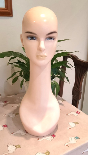 Makeup mannequin head - makeup,