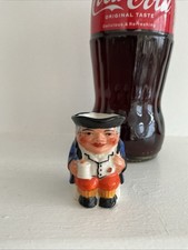 Cauldon China , English  Toby / Character  Jug, Miniature, Rare c1930