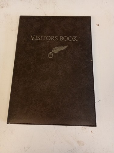 Visitors book guest - visitors,