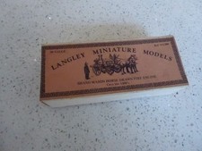 Langley Miniature Models Shand Mason Horse Drawn Fire Engine Untouched Kit OO