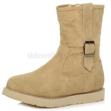 Girls childrens kids zip calf