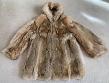 TOP QUALITY COYOTE FUR COAT W/