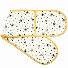 Emma Bridgewater Oven Gloves Bumblebee Dot Design in 100% Cotton One-Size