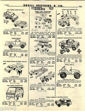 1982 ADVERT 4 PG Tonka Toy
