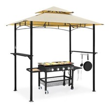 8x5ft BBQ Grill Gazebo Canopy