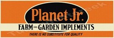 Planet Jr. Farm And Garden Implements 6" X 18" Metal Sign