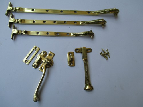 Polished brass georgian rope - polished, brass-georgian/rope