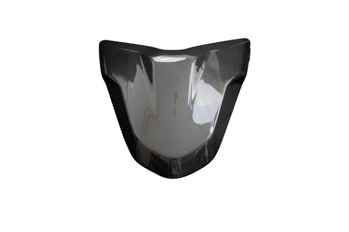Carbon pillion seat cover - carbon,
