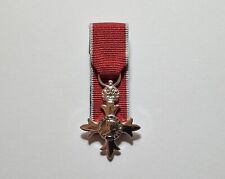 Member Of The Order Of The British Empire Court Mounted Miniature Medal MBE