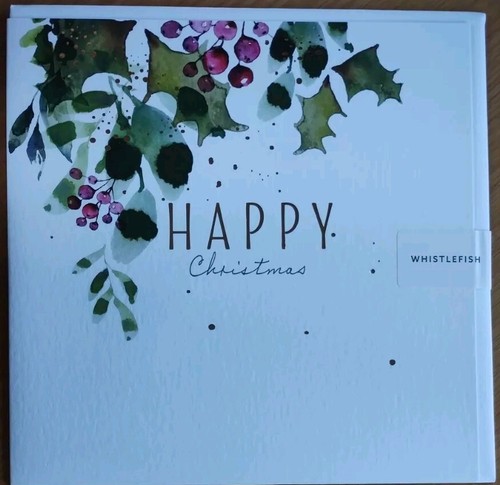 Whistlefish christmas card - whistlefish,