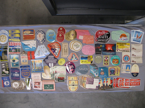 Lot luggage decals - lot,