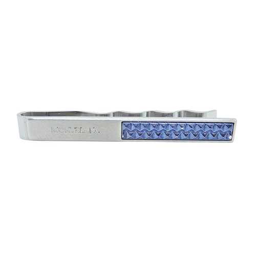 Montblanc tie clip - clip, blue