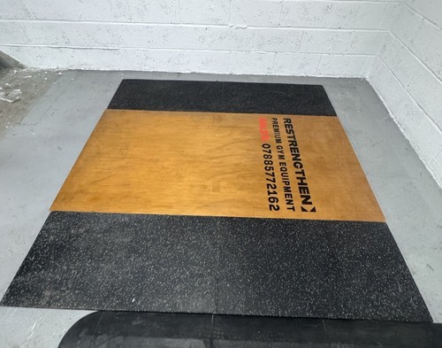 Deadlift platform 20mm rubber - platform,