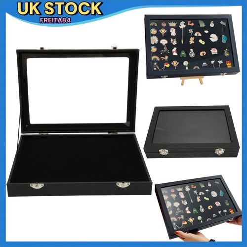 Pin display case - display, case-clear