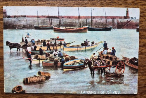 Landing fish ives 1905 - landing,