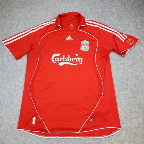 Liverpool shirt mens large - shirt, red