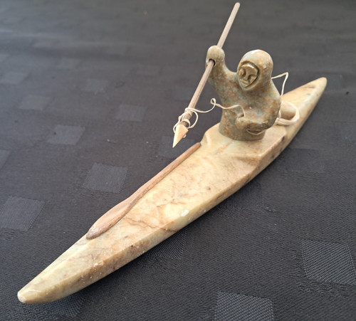 Vintage hand carved soapstone - vintage,
