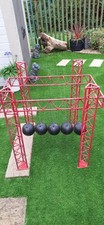 Garden Ornament. Large Metal Newton's Cradle