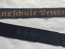 WW2 German Kriegsmarine 'Marineschule Friedrichsort' Naval Cap Tally