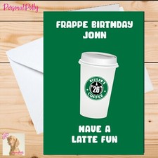 Personalised Starbucks Card