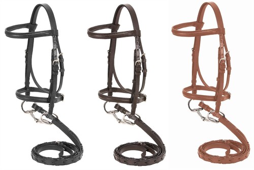 Miniature horse english bridle - horse,